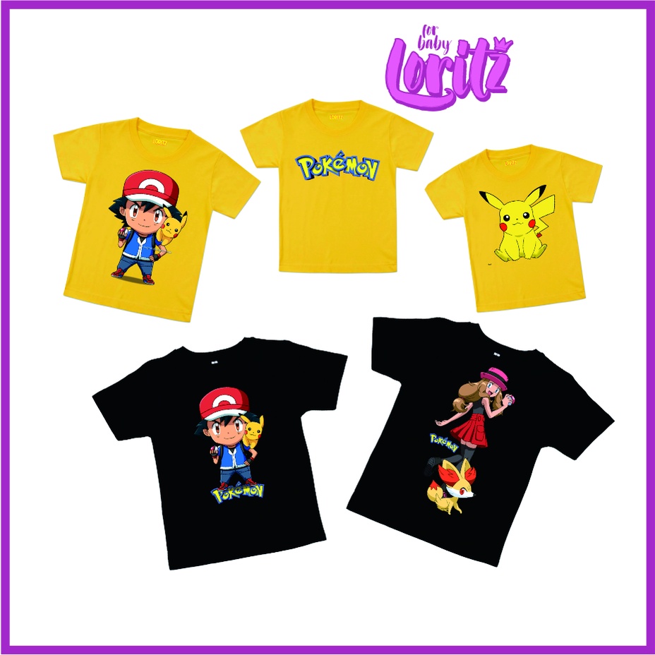 KAOS ANAK POKEMON