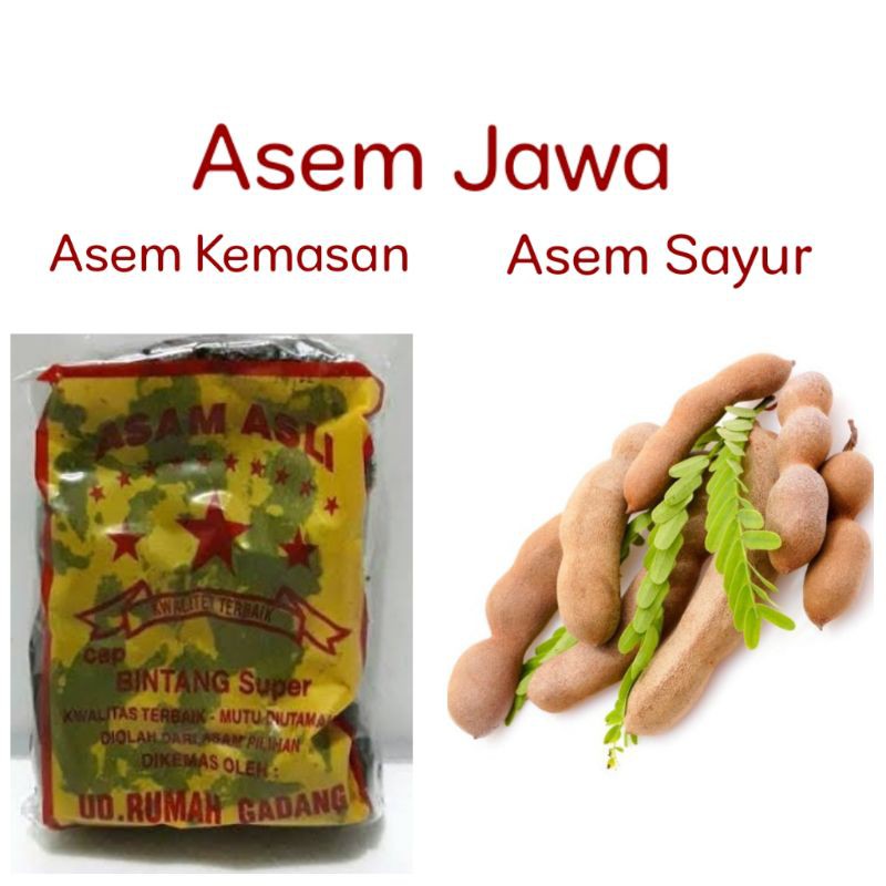 

Asem Jawa Kemasan / Asem Jawa Sayur