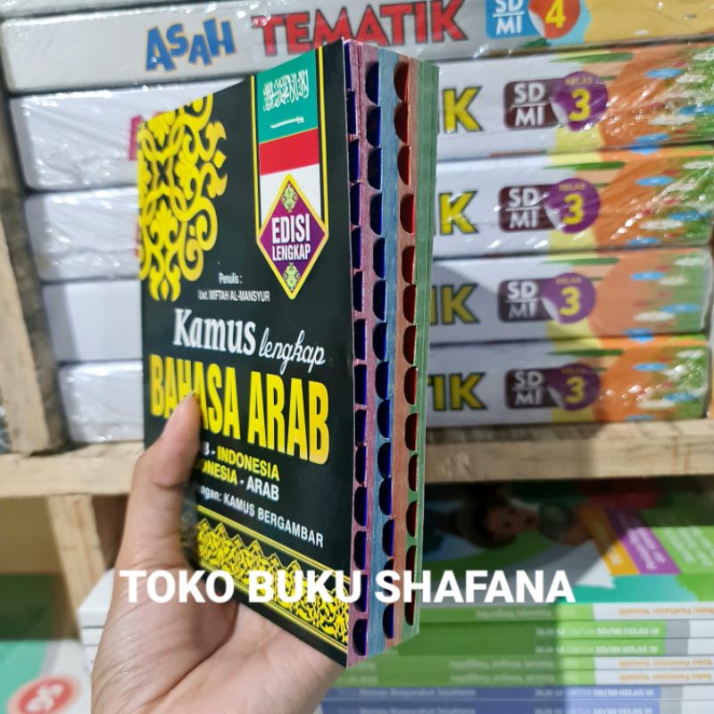 BEST SELLER !!! EDISI LENGKAP Kamus Bahasa Arab Ori Bintang Indonesia