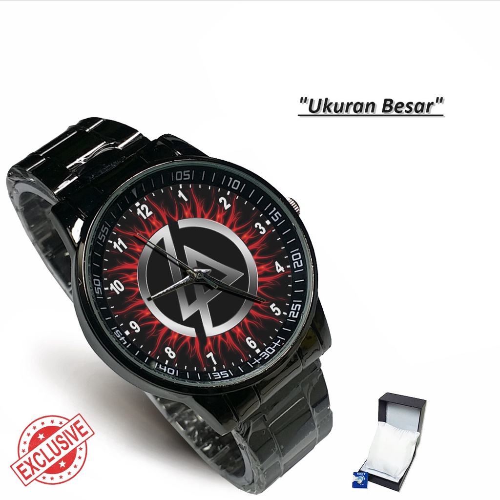 Jam Tangan Rantai Couple L.P LINKIN PARK (Awesome)