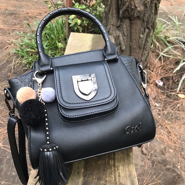 Preloved tas GOSH hitam