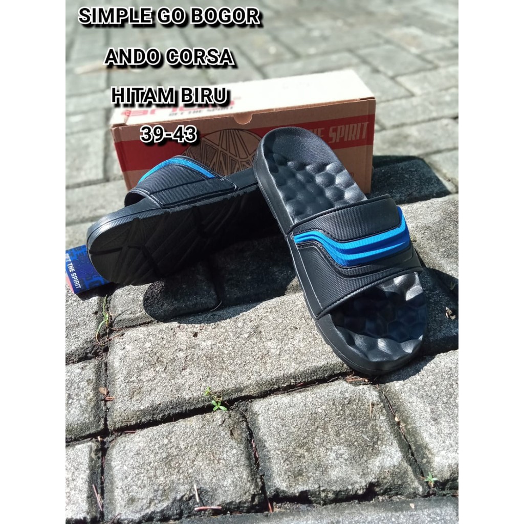 SENDAL SLOP ANDO TERBARU PRIA CORSA 39-43