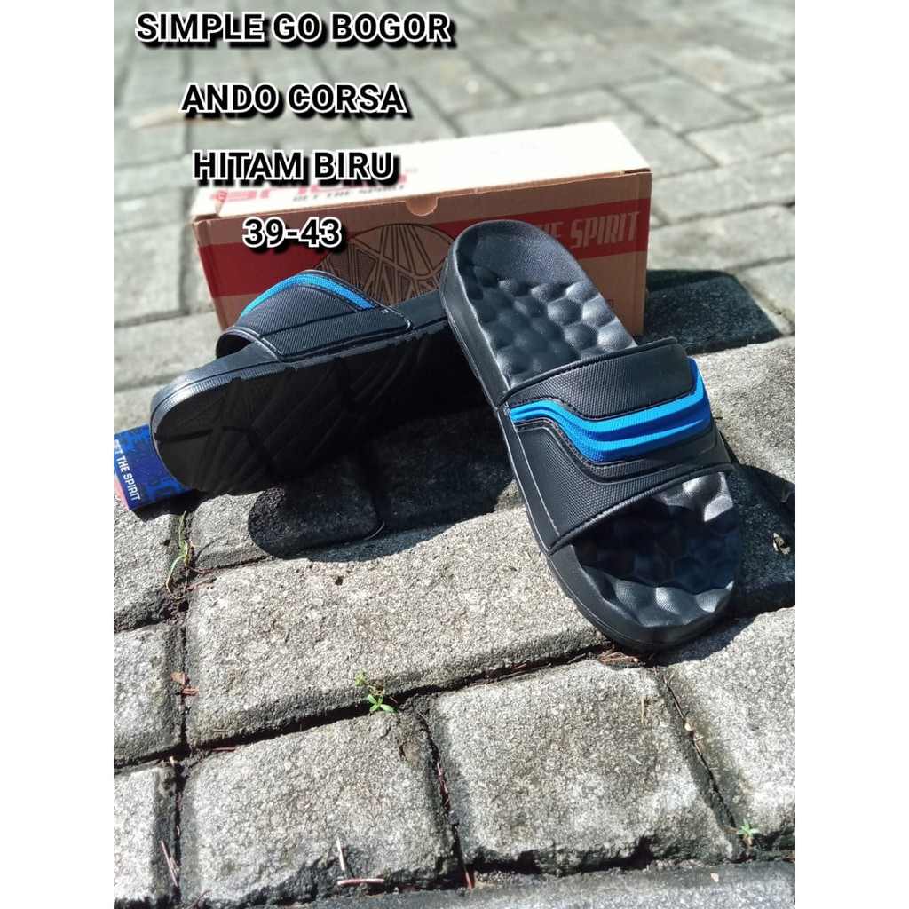 SENDAL SLOP ANDO TERBARU PRIA CORSA 39-43