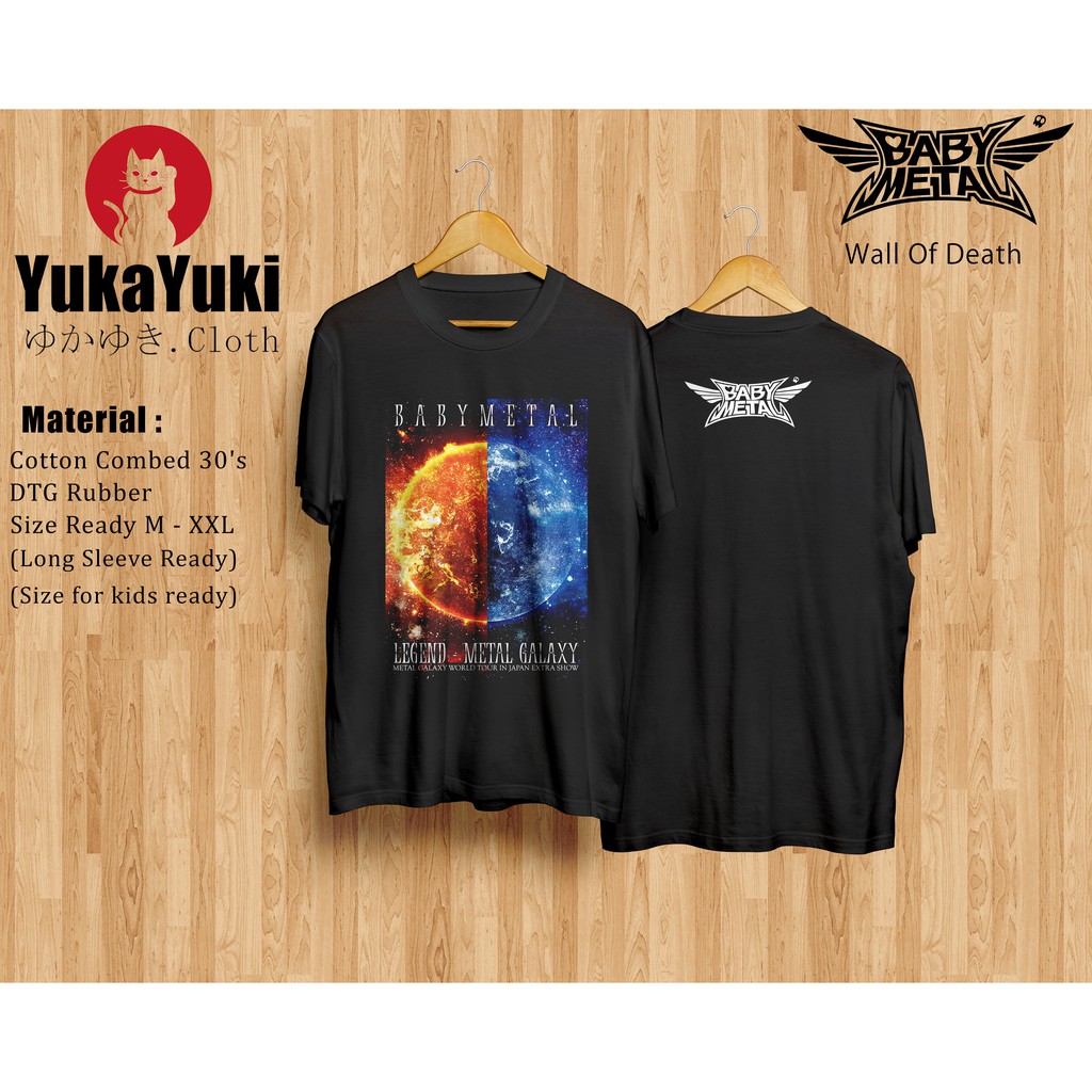 Kaos Babymetal - metal galaxy world tour