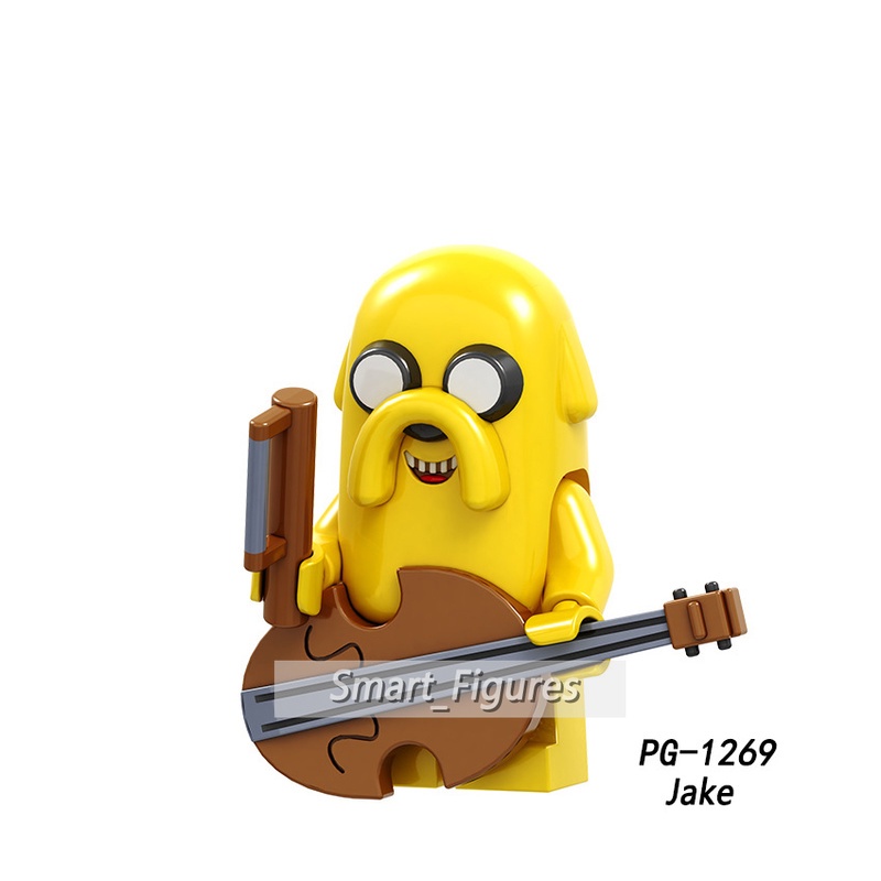 Finn Mainan Action Figure Mini Finn Jake Banana Guard Flame Princess Ice King PG8141