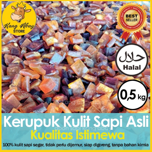 

NEW KERUPUK KULIT SAPI ASLI MENTAH 0,5 KG