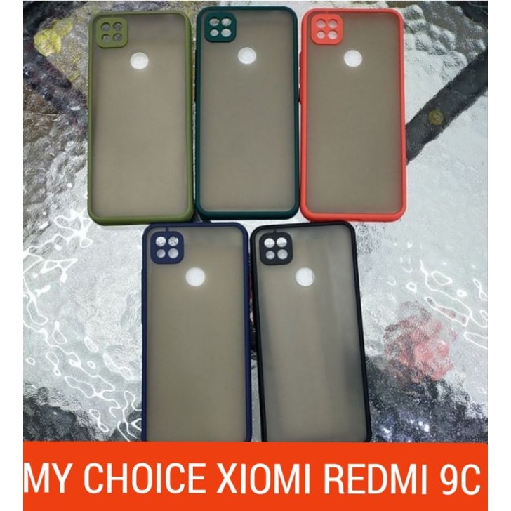 Case Slikon Hp Xiomi Redmi 9c my choice Aero casing handphone