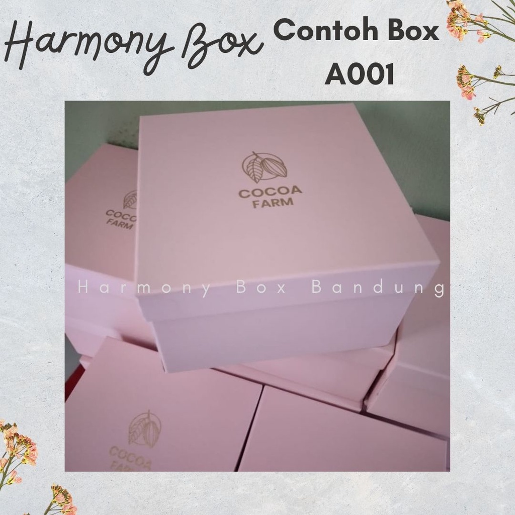 

HARMONY BOX-Box/Kotak Kemasan PRODUK CUSTOM (Kode A001) Box Kemasan, Kotak Kemasan, Kotak Kado, Packaging, Dus Kemasan, Kemasan Karton.
