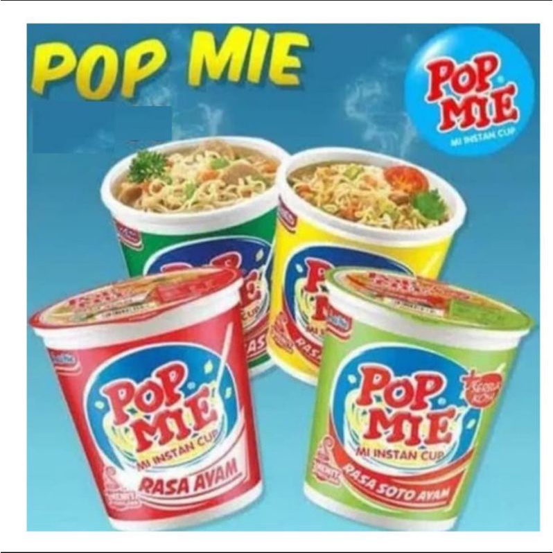 

Pop Mie Mi Instan Rasa Ayam Baso Kari Ayam Soto Ayam Termurah