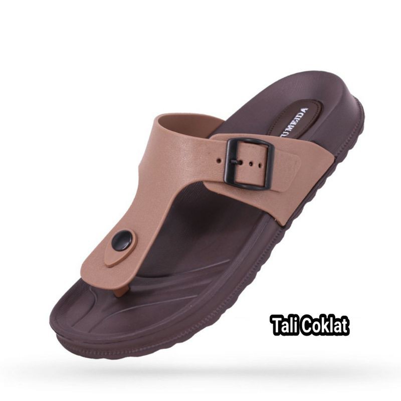 (COD) TERMURAH Sandal Jepit Santai Karet Wanita Yumeida 9062