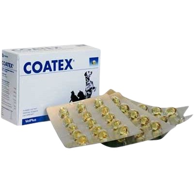 COATEX EFA Vetplus Vitamin Bulu Kucing dan Anjing