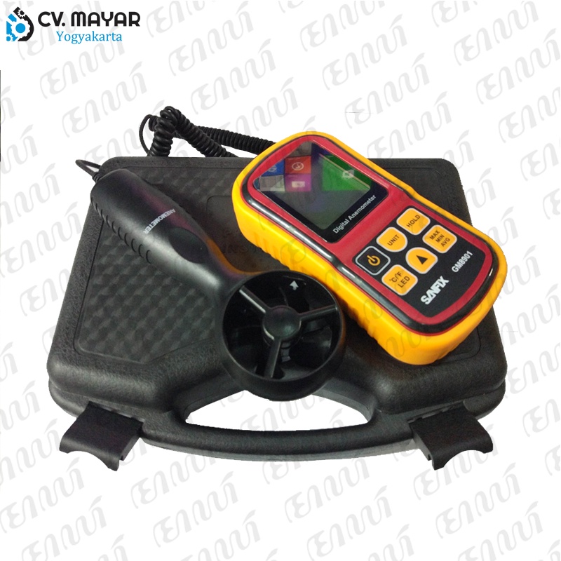 Digital Anemometer Sanfix GM 8901 atau Alat Pengukur Kecepatan