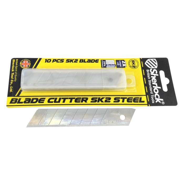 

Sherlock Isi Pisau Cutter (Sk2 Blade) (1 Pack Isi 10 Pisau)