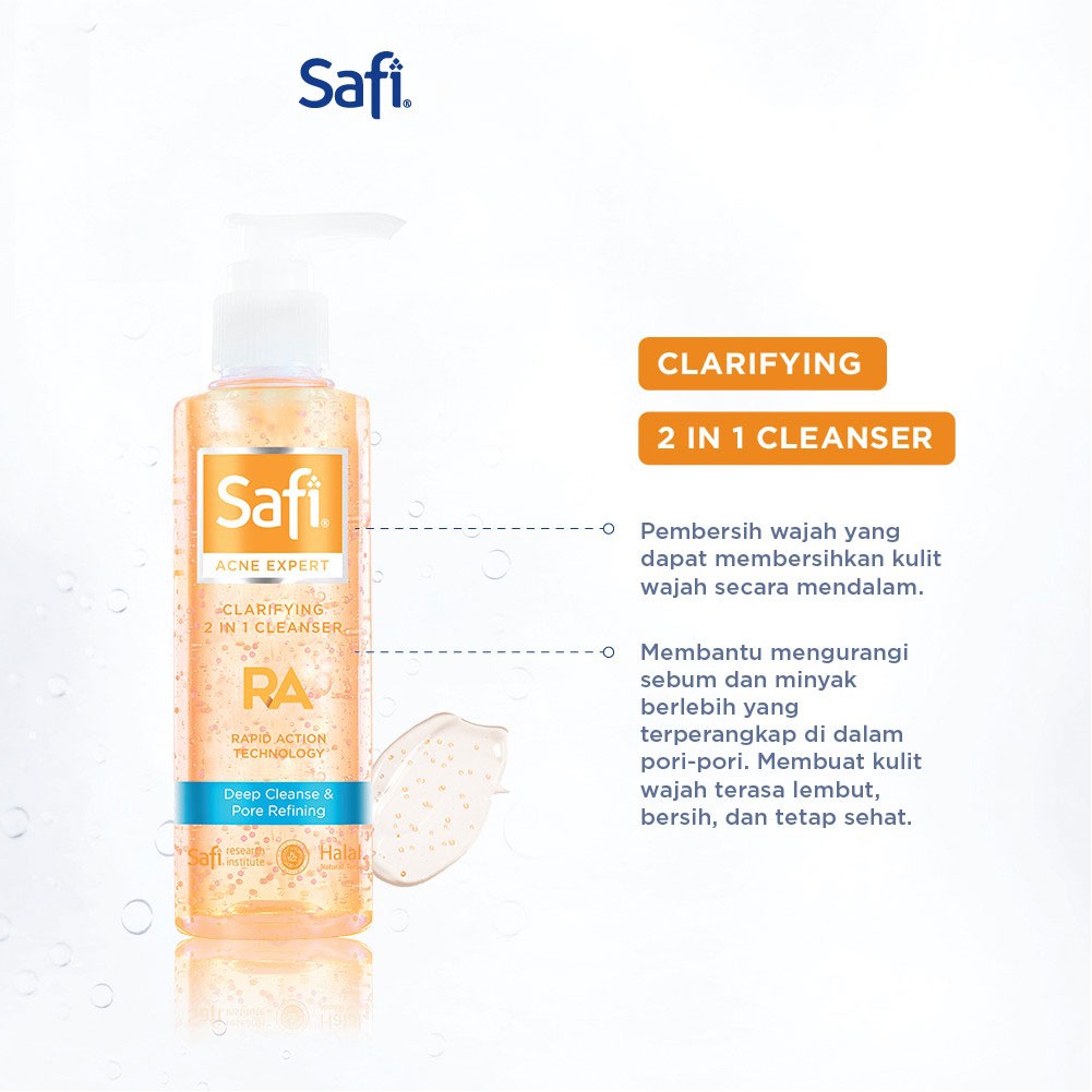 SAFI ACNE EXPERT Clarifying 2in1 Cleanser