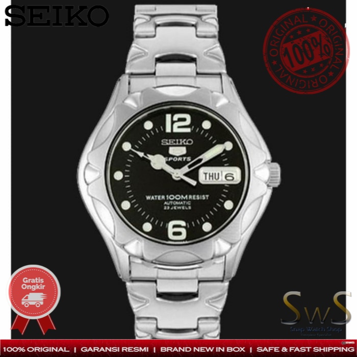 SEIKO 5 Sports SNZ453  Snz453 Automatic Original Garansi Resmi Jam Tangan Pria