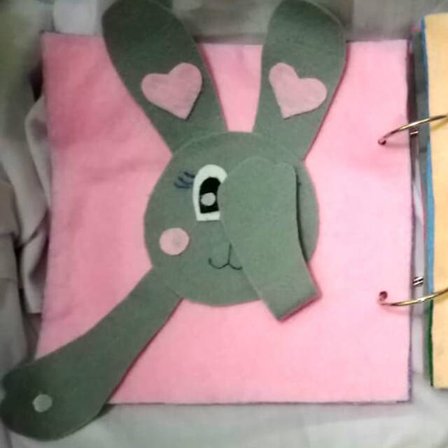 activity book / busybook flanel / busy book felt / mainan edukasi
