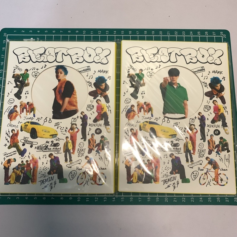 NCT DREAM BEATBOX POSTCARD BOOK ONLY JENO MARK [UNSEALED]