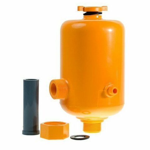 Tabung Pompa Air Otomatis PVC Tebal Tangki Orange