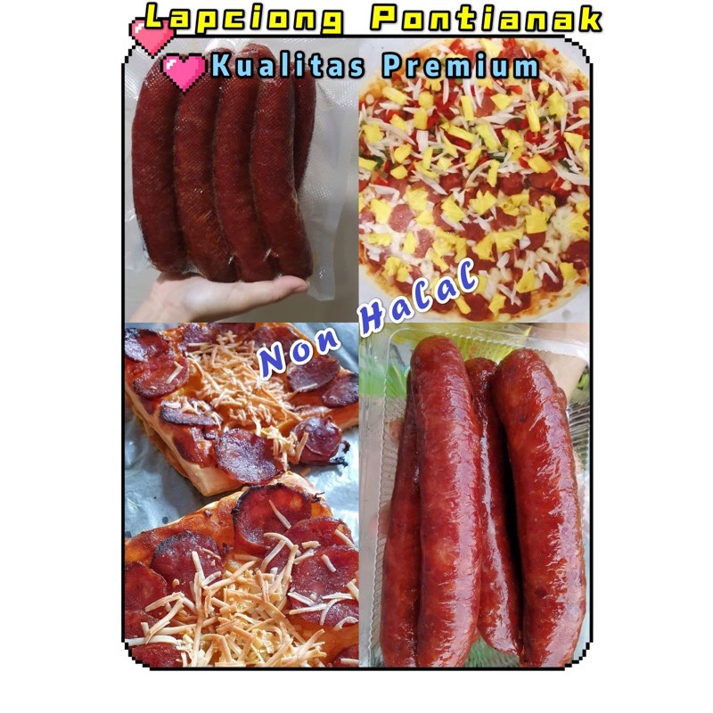 

Lapchiong Pontianak Chink Chink Kualitas Premium Kemasan ½ kg