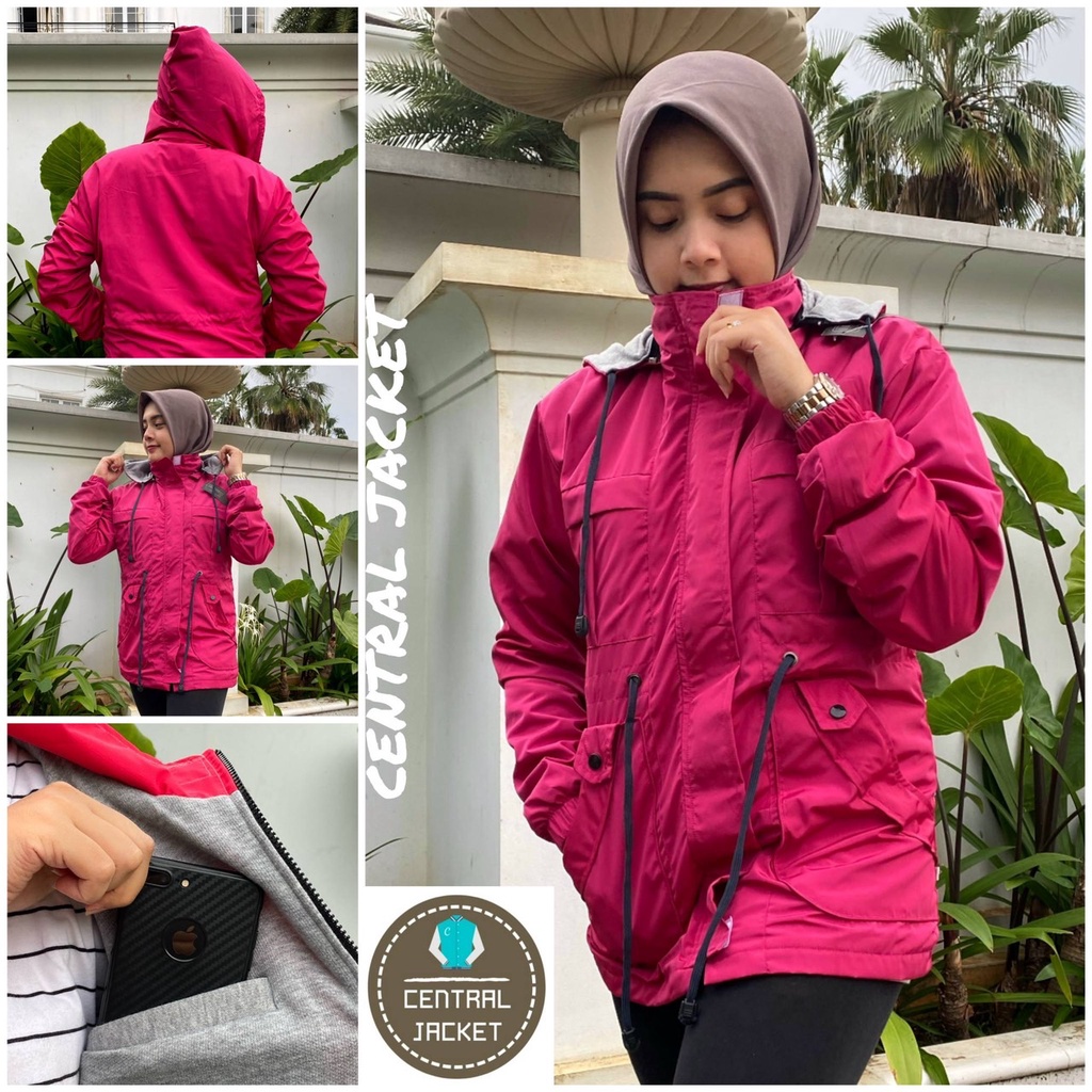 JACKET PARKA WANITA PREMIUM WATERPROOF - JACKET PARKA CEWEK