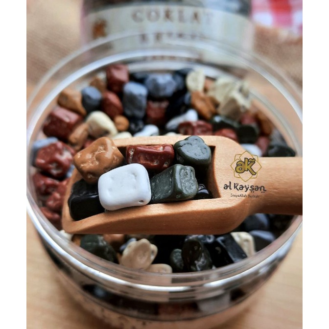 

QH COKLAT KERIKIL / COKLAT BATU /chocolate stone ARAB PREMIUM AL KAYSAN MINI SERIES 250 GR
