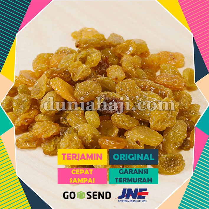 

Terlaris Kismis Kuning Jumbo tanpa Biji /kg