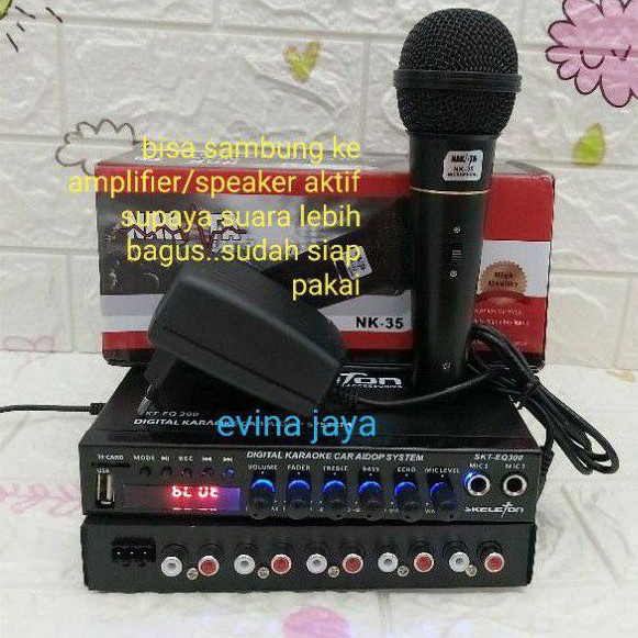 PARAMETRIK EQUALIZER SKELETON SKT EQ 300 FREE ADAPTOR 12 V + MIC BUAT DIRUMAH