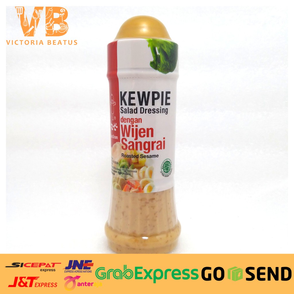 

KEWPIE SALAD DRESSING DENGAN WIJEN SANGRAI / ROASTED SESAME 200ML