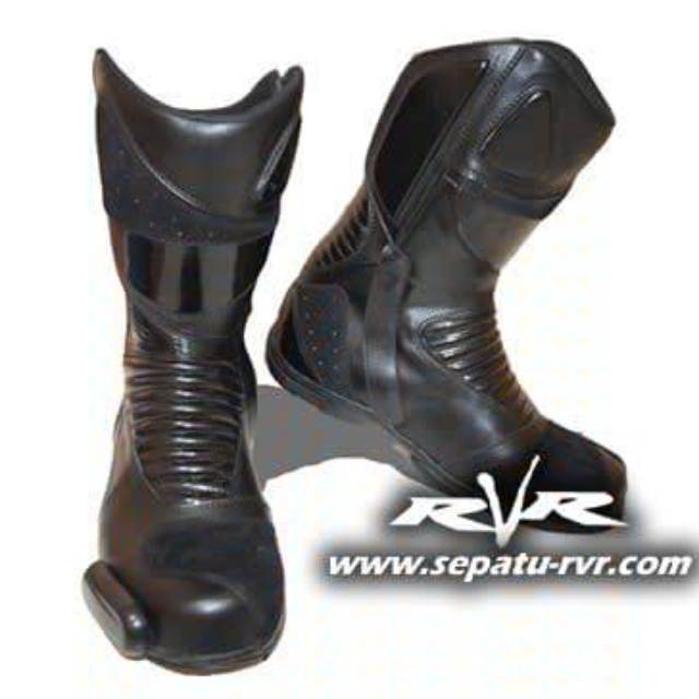 Sepatu motor touring safety RVR waterprof