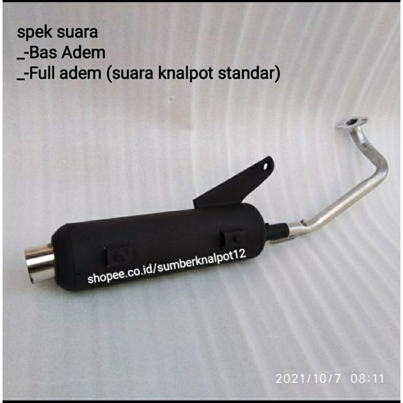 Knalpot Copy CMS beat carbu Beat fi Beat new deluxe Scoopy Scoopy new 2020 Genio Spacy.Suara bas ade