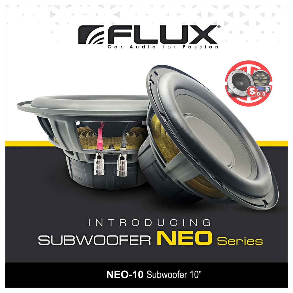 Flux Neo-10 Subwoofer 10 Inch