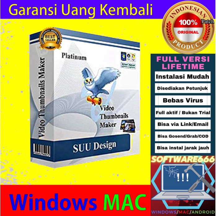 Software Membuat Thumbnail: Video Thumbnails Maker Platinum 15 [WIN]