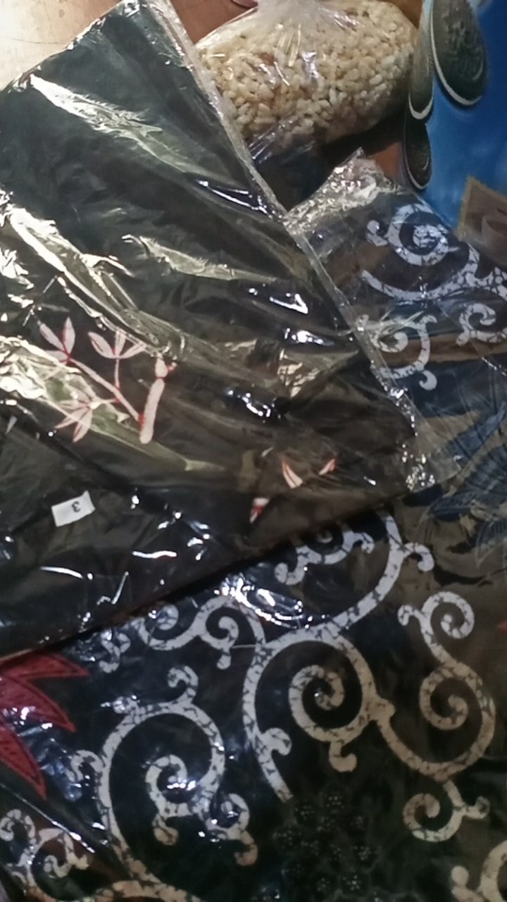 Batik Couple Keluarga Sania Ruffle Ori Ndoro Jowi Dnt Kipas