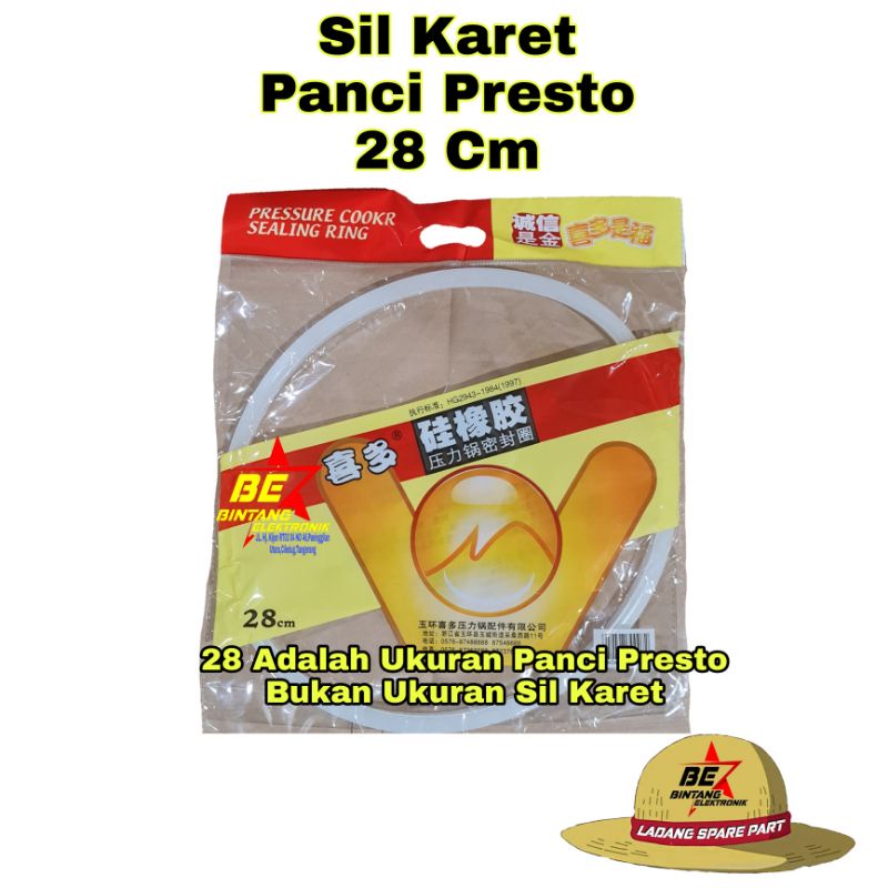 [BAYAR DITEMPAT] Karet presto 28 cm SEAL PRESTO 12 LITER SIL KARET PRESTO UKURAN PANCI 28 CM