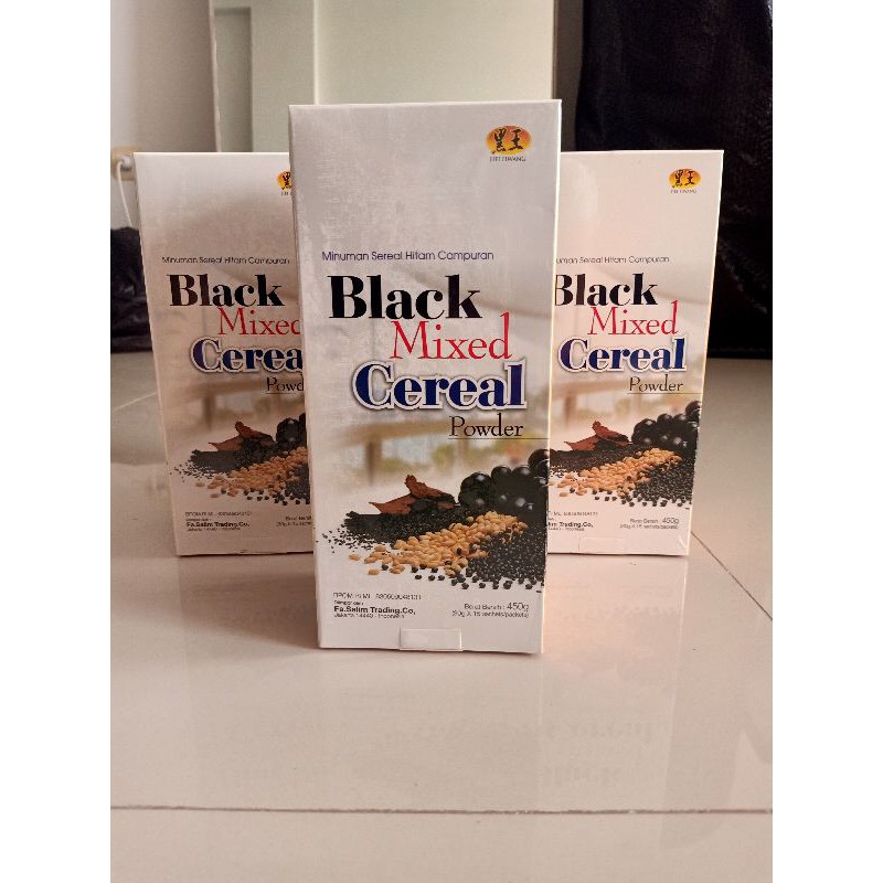 

Black Mixed Cereal Powder