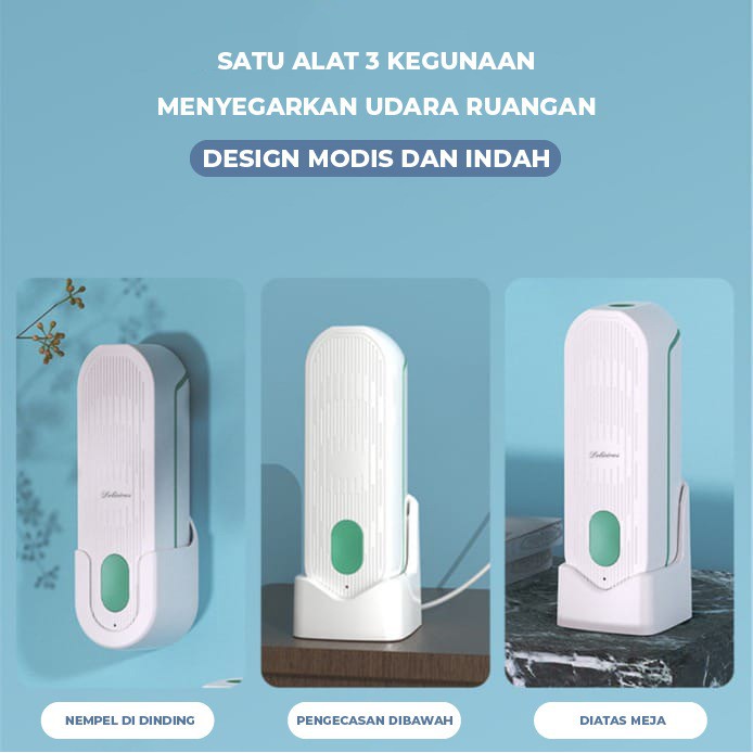 Diffuser Mini Aromaterapi Pewangi Ruangan FREE 1 Botol Essential Oil