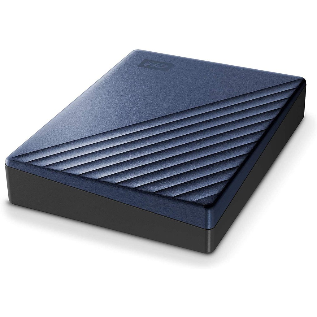 WD 5TB My Passport Ultra Type C Blue Portable External Hard Drive