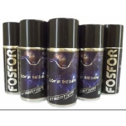  Cat  Pilox Spray Fosfor  Glow In The Dark Biru Tosca 