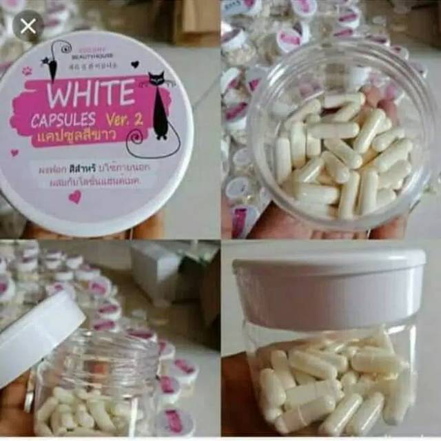 KAPSUL PEMUTIH AMPUH WHITE CAPSULE / KAPSUL PEMUTIH