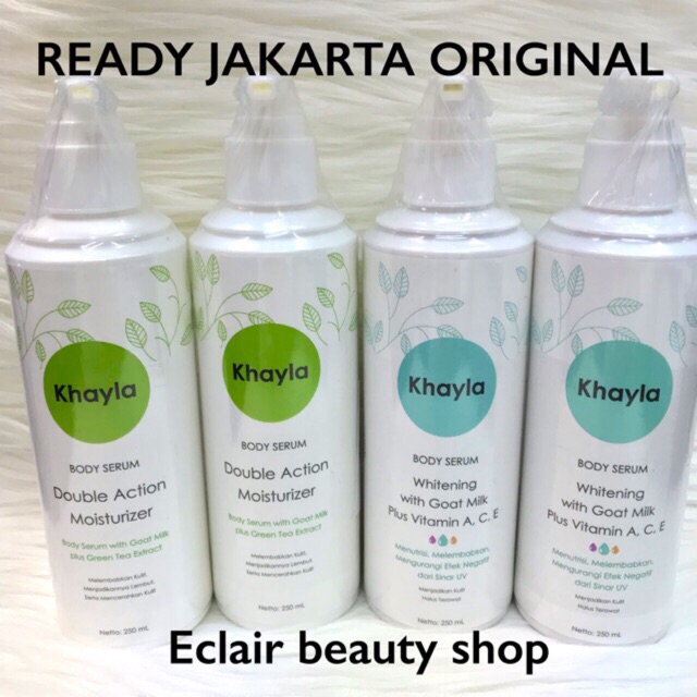 KHAYLA BODY SERUM ORIGINAL BPOM