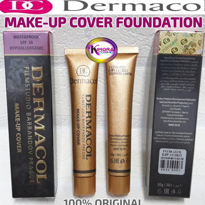 Termurah Dermacol Makeup Cover Foundation 30Gr Original