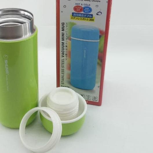 ♨ termos SHUMA vacuum mini mug 200ml - Merah Muda ⅍