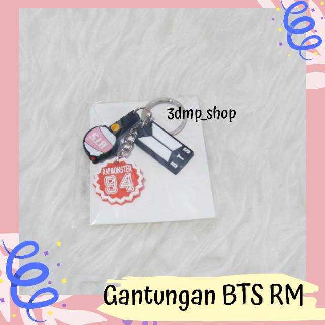 Gantungan Kunci Keychain BTS Ganci strap hp buckle hook holder jungkook taehyung jimin suga jhope rapmonster jin seokjin