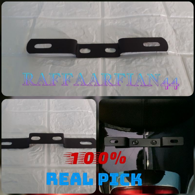 Dudukan plat nomer belakang Vespa LX s LXV primavera SPRINT VESPA MATIC Tatakan plat nomer