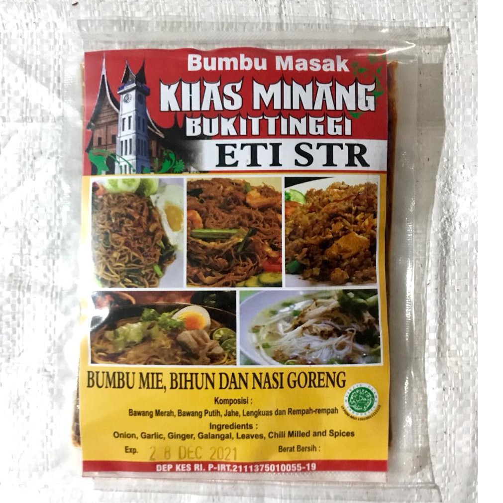 

Bumbu Mie, Bihun dan Nasi Goreng