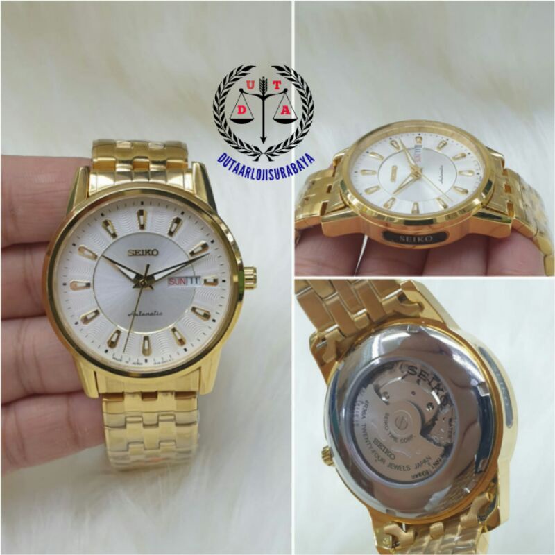 jam tangan pria seiko autometik mesin asli kualitas original