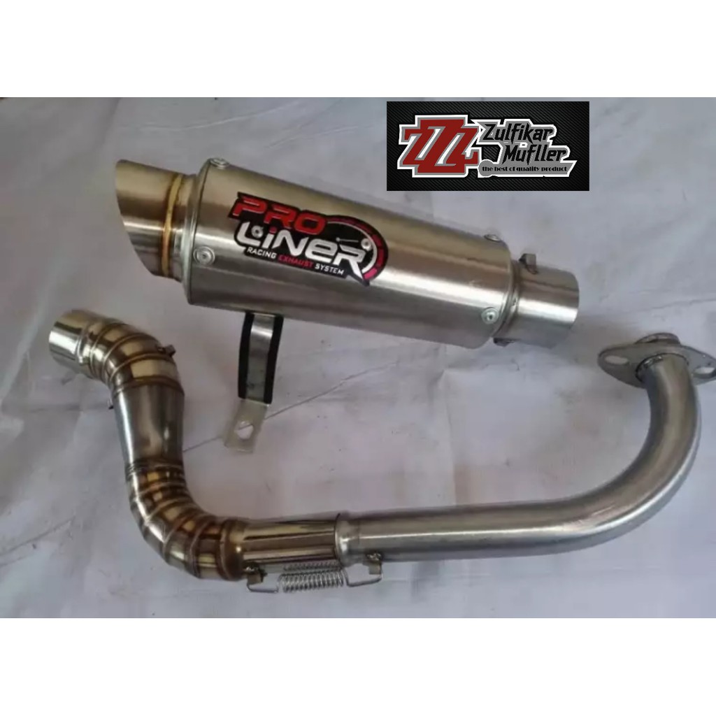 KNALPOT RACING PRO LINER UNTUK MIO, SCOPPY, FINO, BEAT, VARIO, SKY WIVE