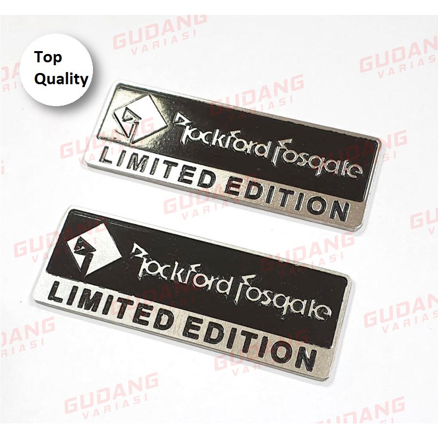 Emblem Rockford Fostgate Limited Edition