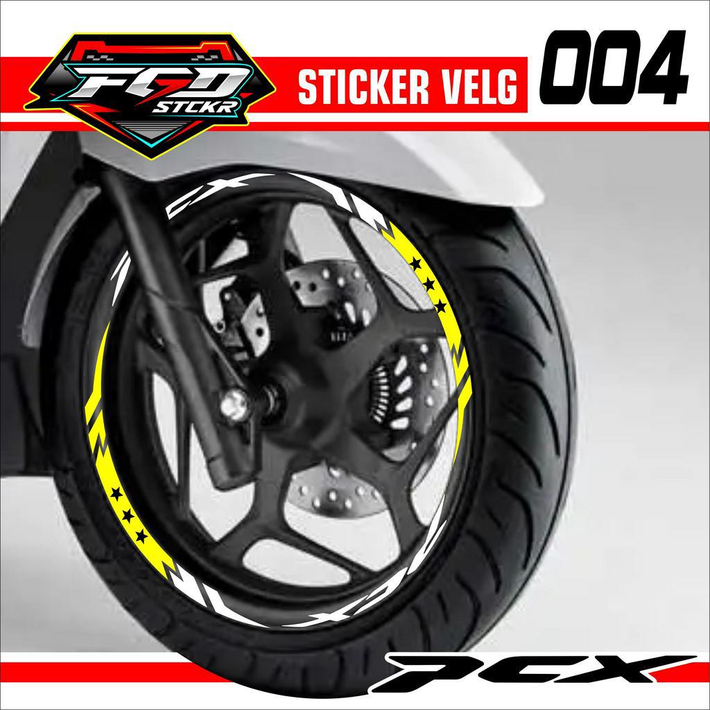 Cutting Sticker Lis Velg Honda PCX 150 / PCX 160 Variasi Reflektive 004