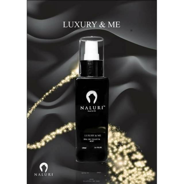 Naluri Luxury & Me For Men Edt 100ml - Inspirasi Carolina Herrera 212